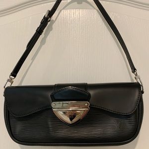 Louis Vuitton LOUIS VUITTON Epi Montaigne Clutch Noir
